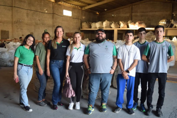 Estudantes do curso técnico em Administração sugeriram melhorias na sustentabilidade do Câmpus | Foto: Divulgação