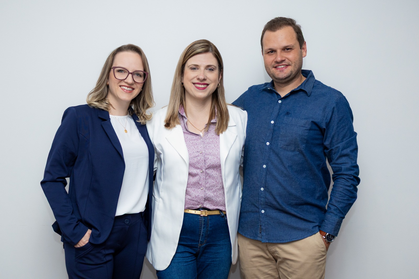 Danielle e sua equipe da futura gestão