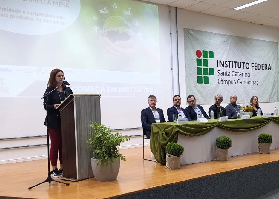 Abertura oficial do Simpósio do Campo à Mesa