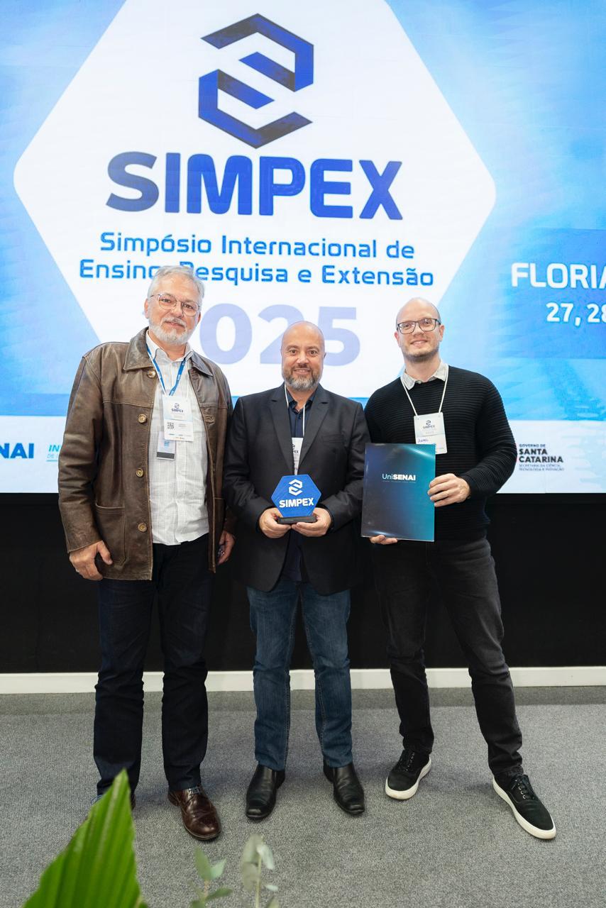 Premiação do trabalho Uso da impressão 3D para educação e conscientização sobre doenças renais