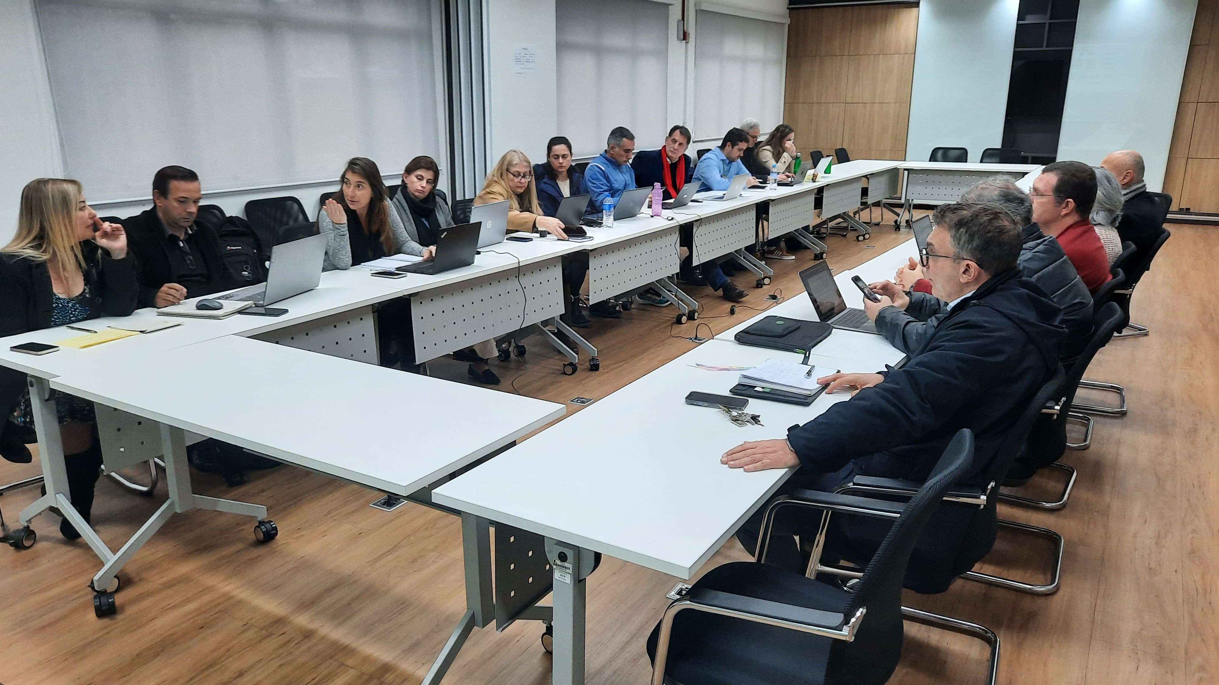 A Diretoria Executiva e as Pró-Reitorias apresentaram dados, políticas desenvolvidas e projetos em andamento nas respectivas áreas