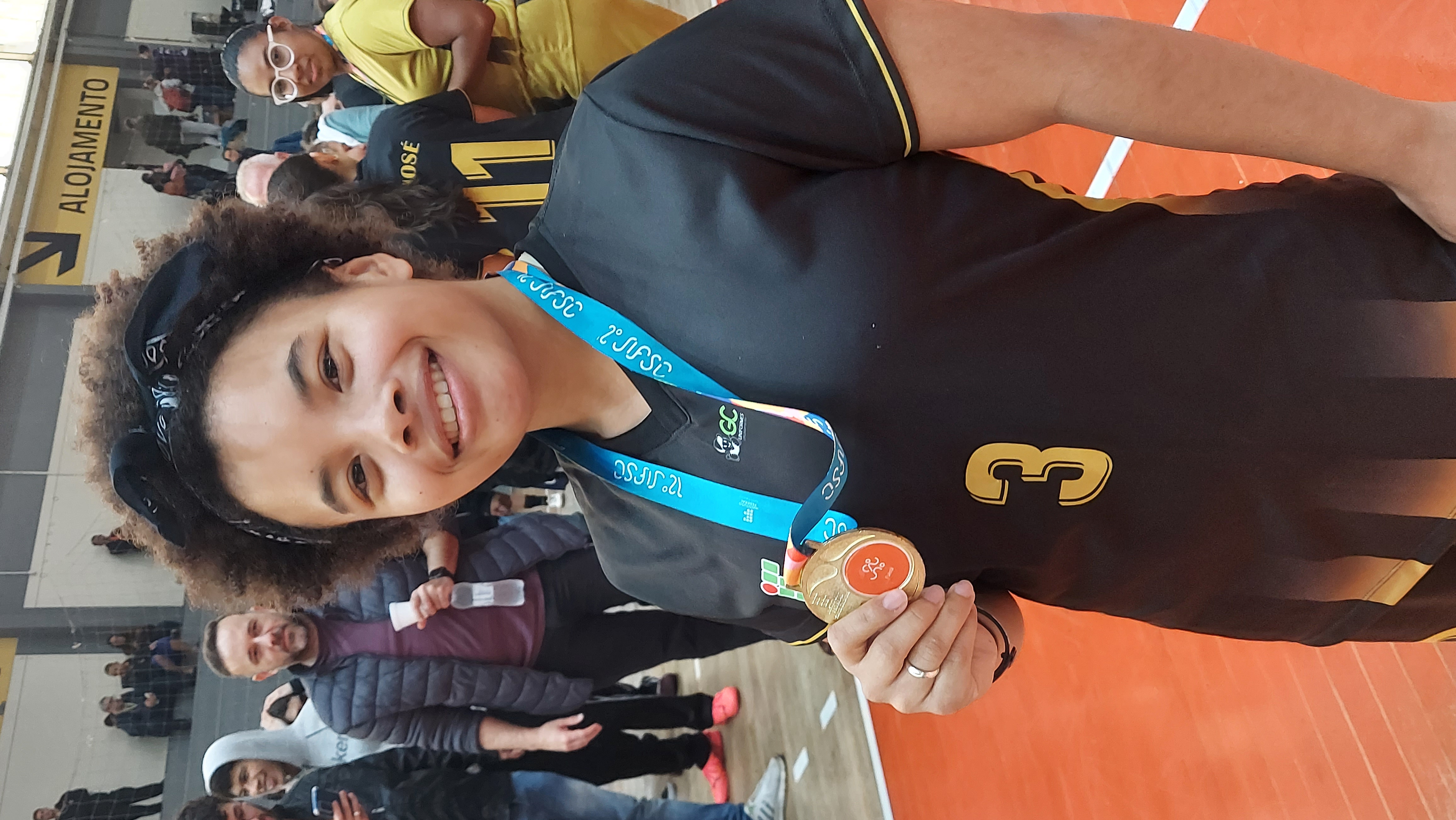 Rebeca Santos está no Instituto desde 2022 mas já está em sua sexta participação nos Jogos