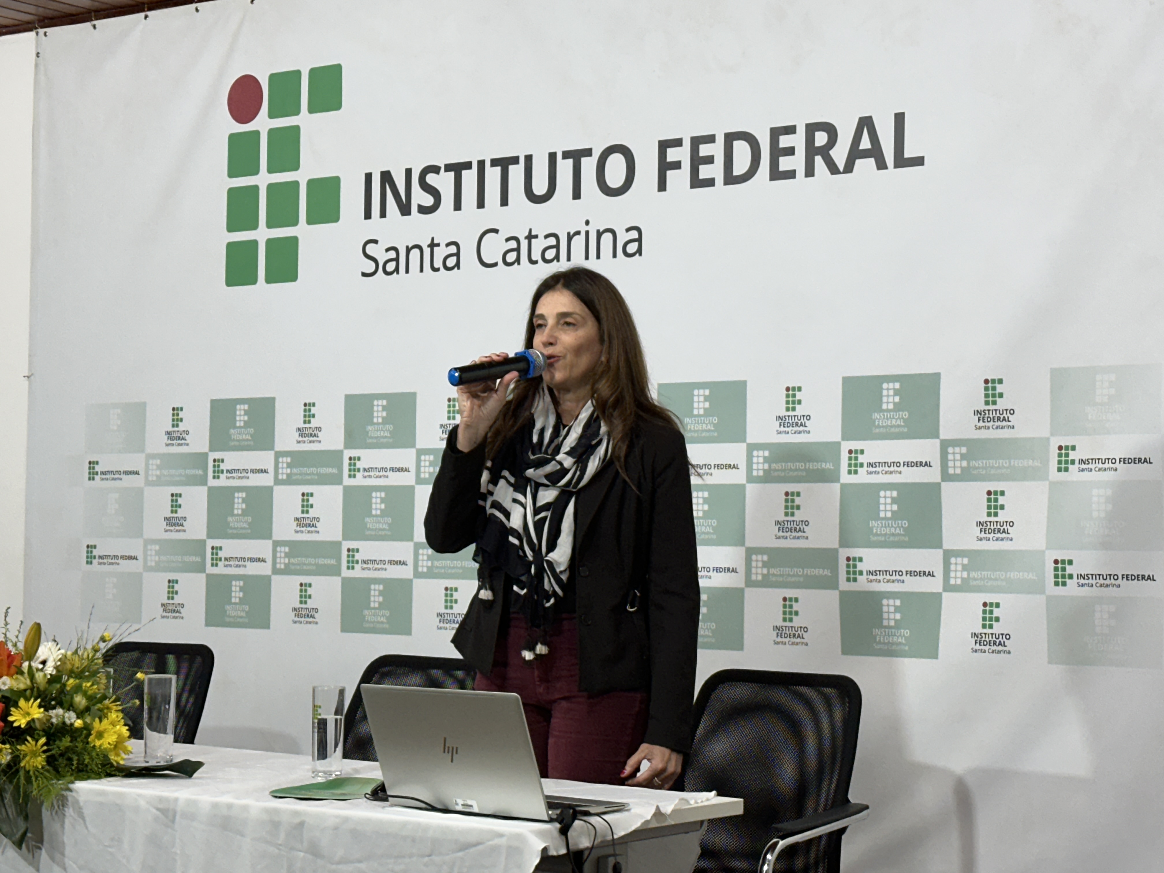 assessora técnica da Coordenação-Geral de Projetos e Supervisão da Rede Federal de Educação Profissional, Científica e Tecnológica, Cristina Lucia Janini Lopes, falou sobre as funcionalidades do Sistec