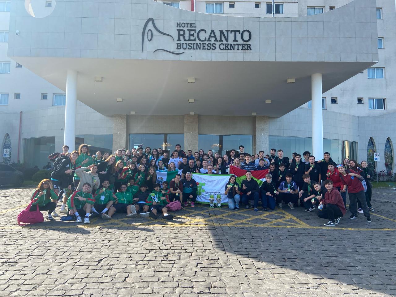 Delegação do IFSC no JIF Sul 2025