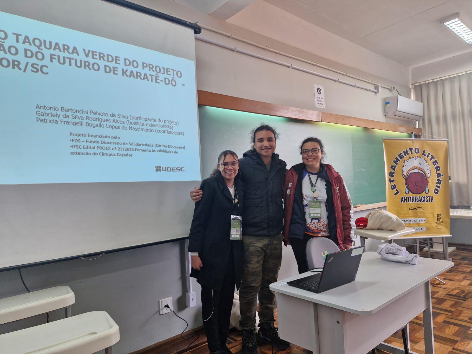 Estudantes do IFSC apresentam projeto no Seurs