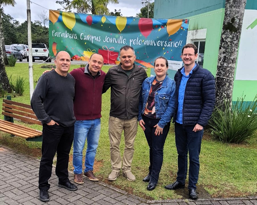 Equipe gestora do Câmpus Joinville (mandato 2025-2029)