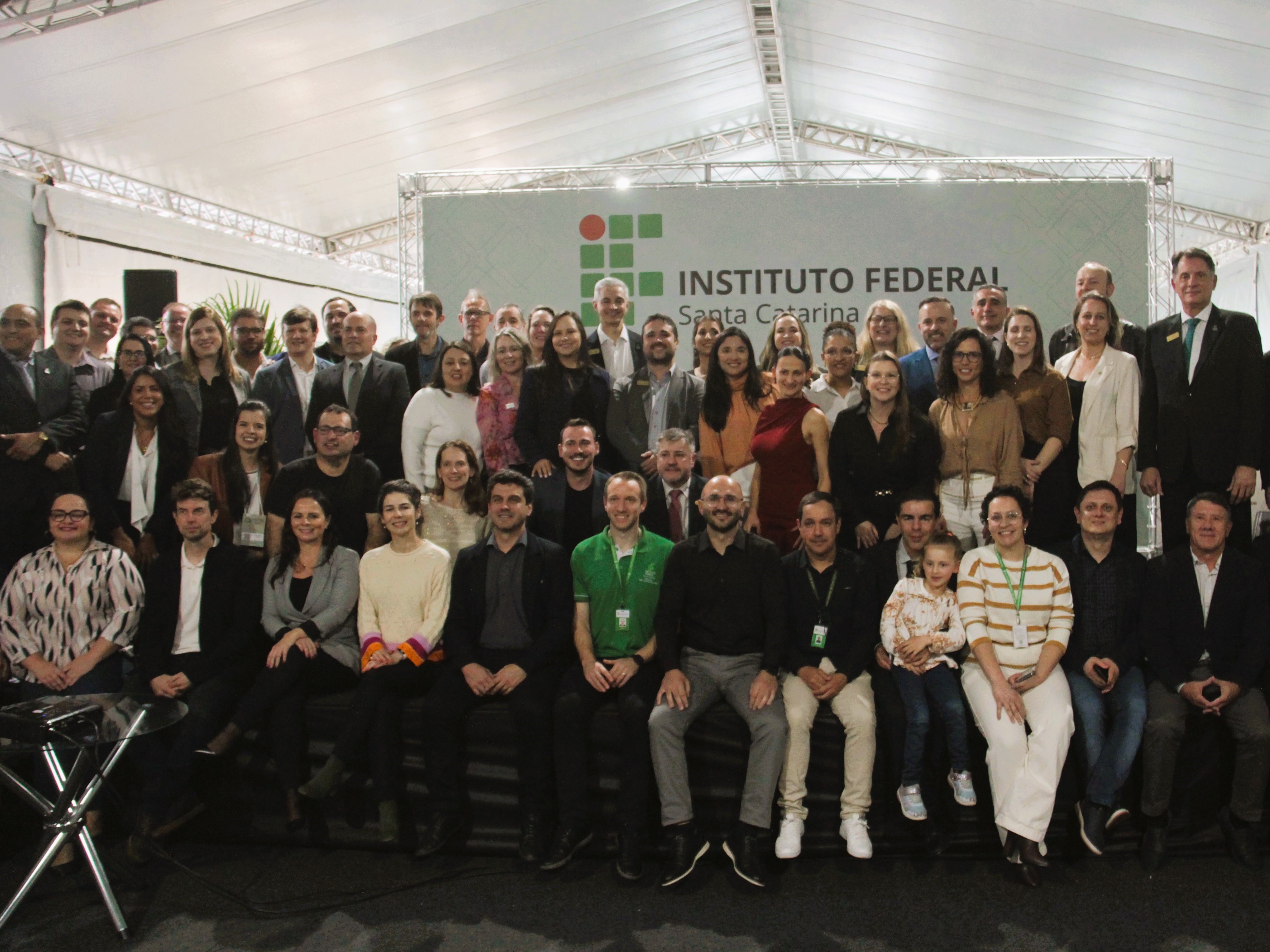 Cerimônia de posse coletiva dos novos gestores do IFSC