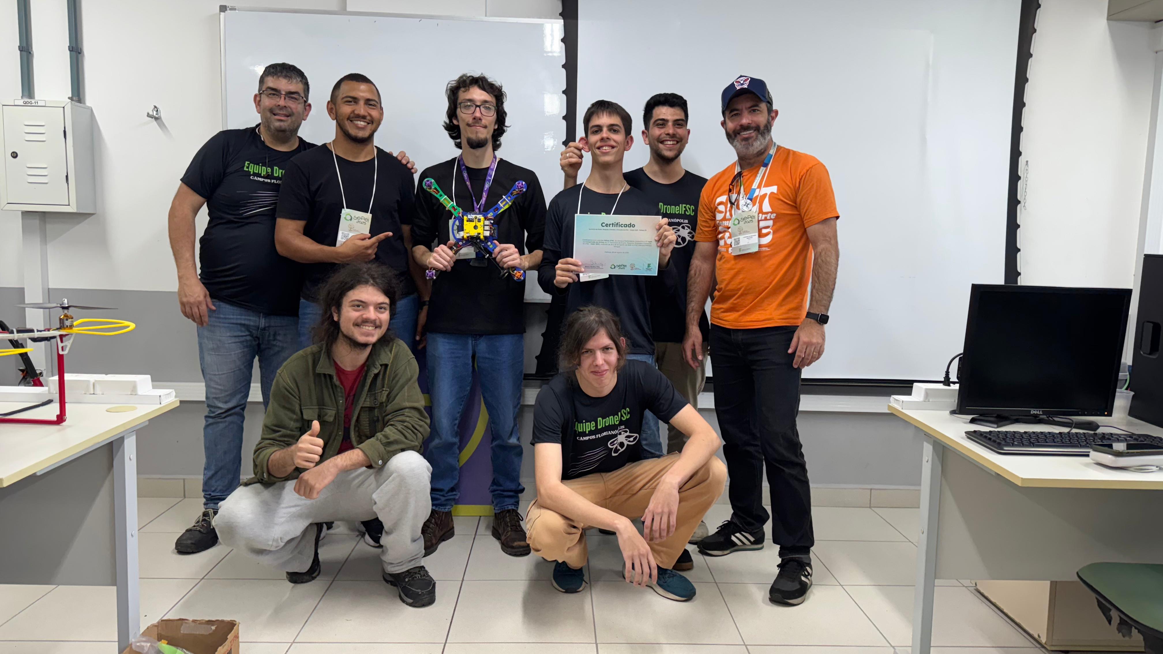 Os drones precisaram demonstrar desempenho em atividades que exigiram precisão, automação e criatividade. Foto: Divulgação