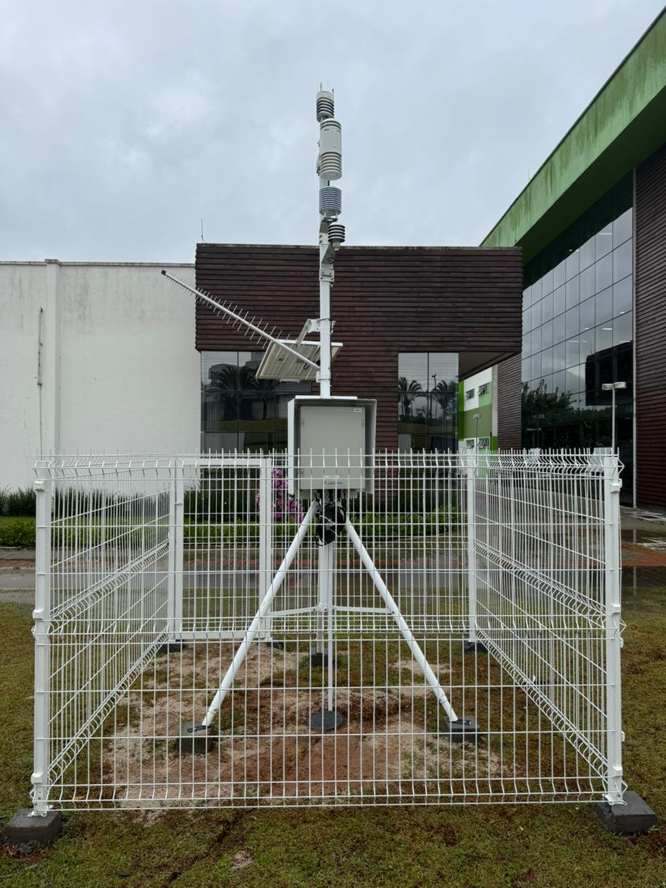 Estação instalada em Criciúma, no Sul catarinense. Foto: Divulgação/LMCA