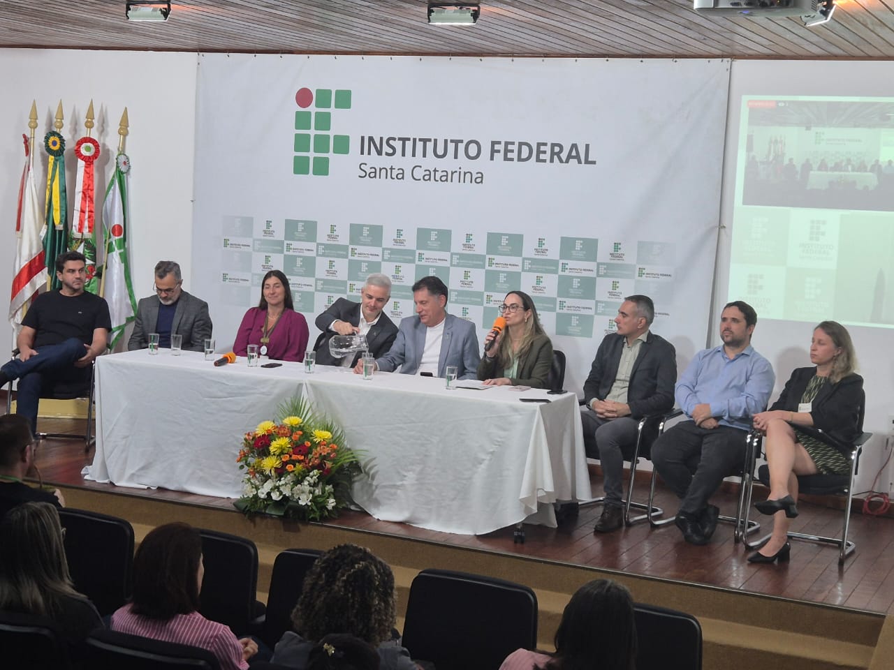 Encontro EPE realizado no auditório da Reitoria do IFSC I Fotos: Carla Algeri
