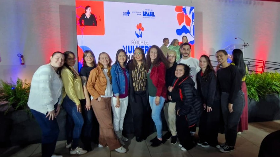 Turma da 7ª fase do bacharelado em Enfermagem do Câmpus Joinville
