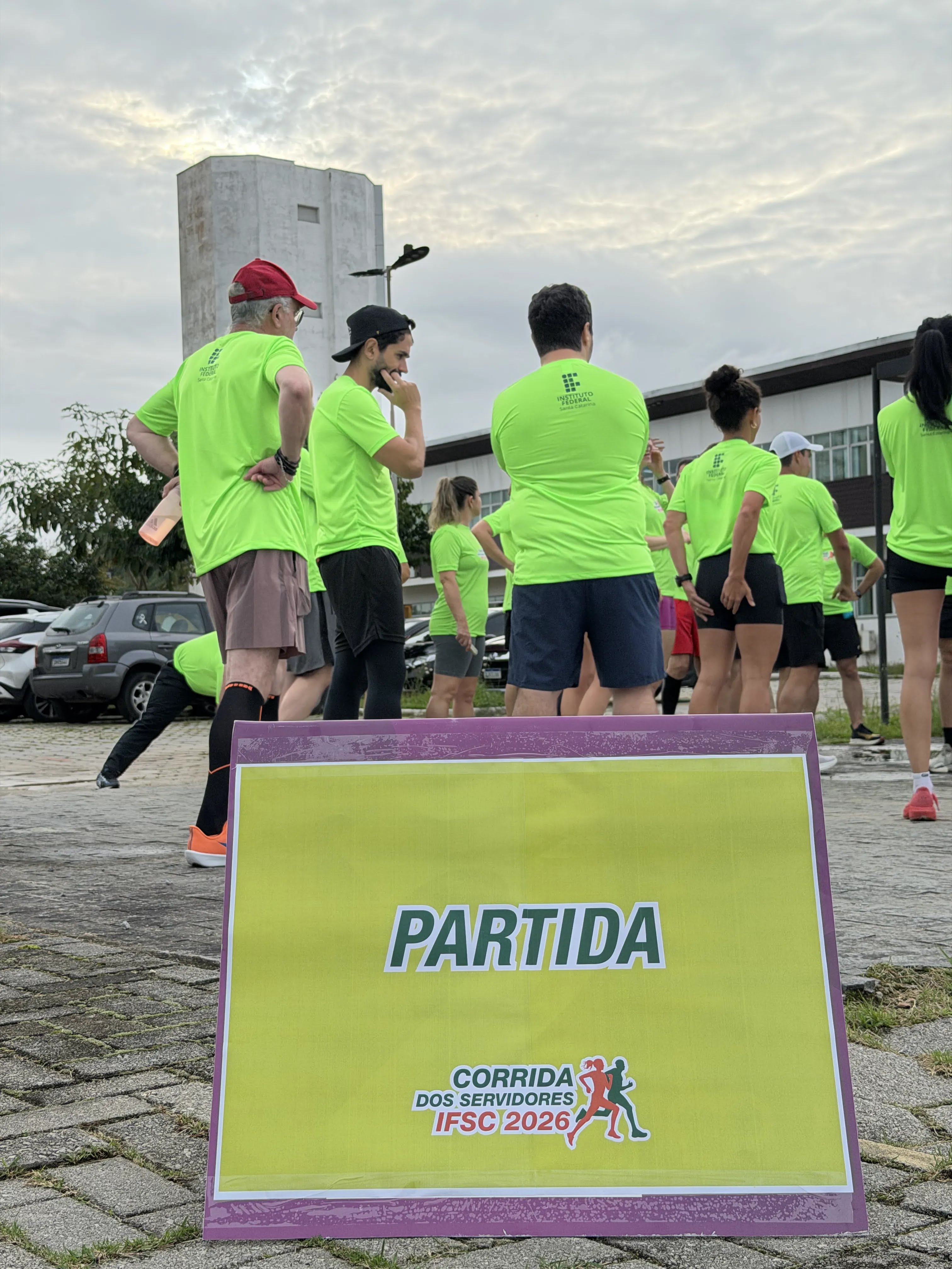 Servidores participaram da corrida dia 30 de outubro