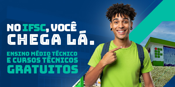 Campanha usa imagens reais do IFSC