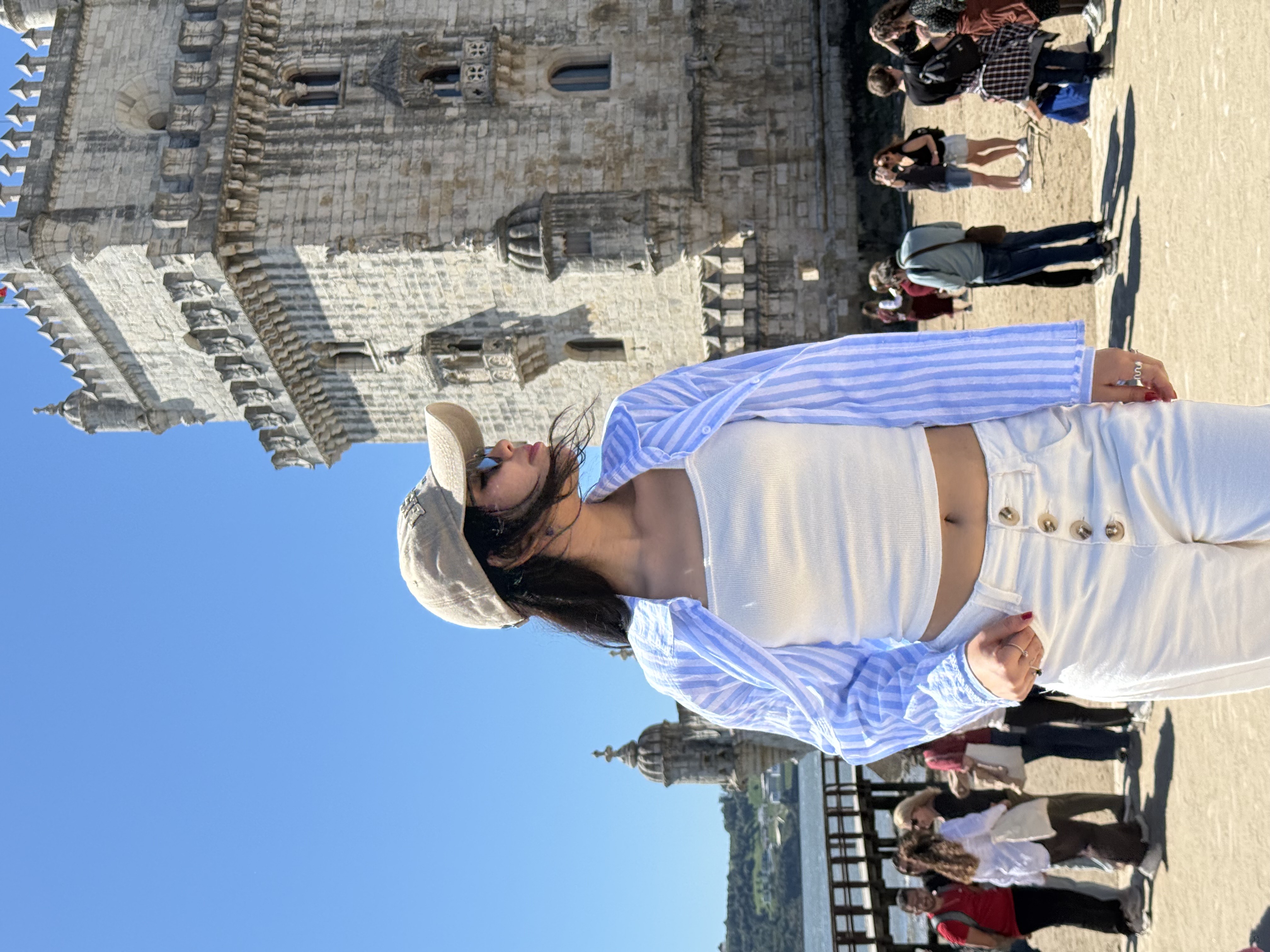 Ana Beatriz, do Câmpus Gaspar, em intercâmbio no IPBeja, em Portugal.