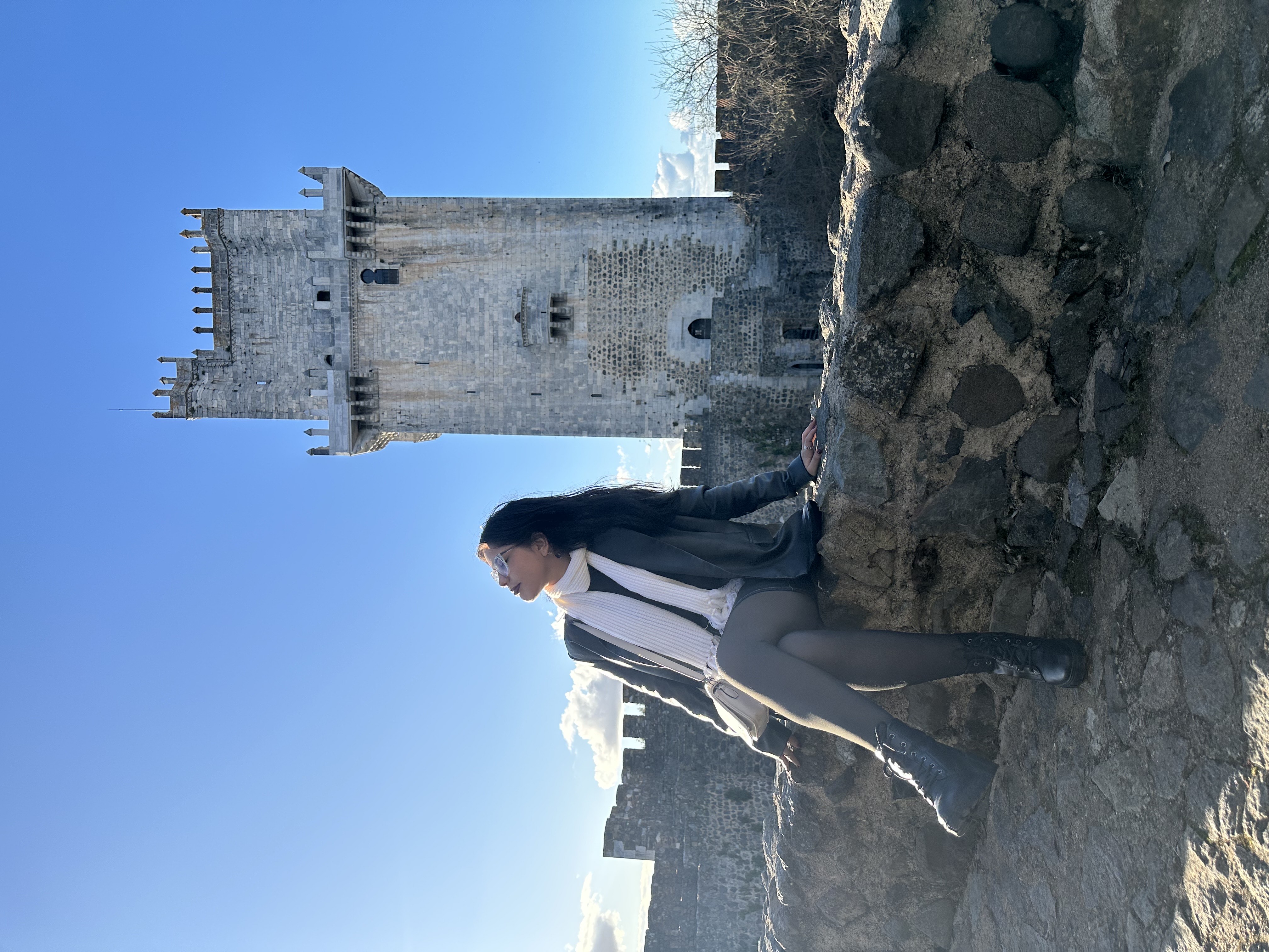 Ana Beatriz, do Câmpus Gaspar, em intercâmbio no IPBeja, em Portugal.
