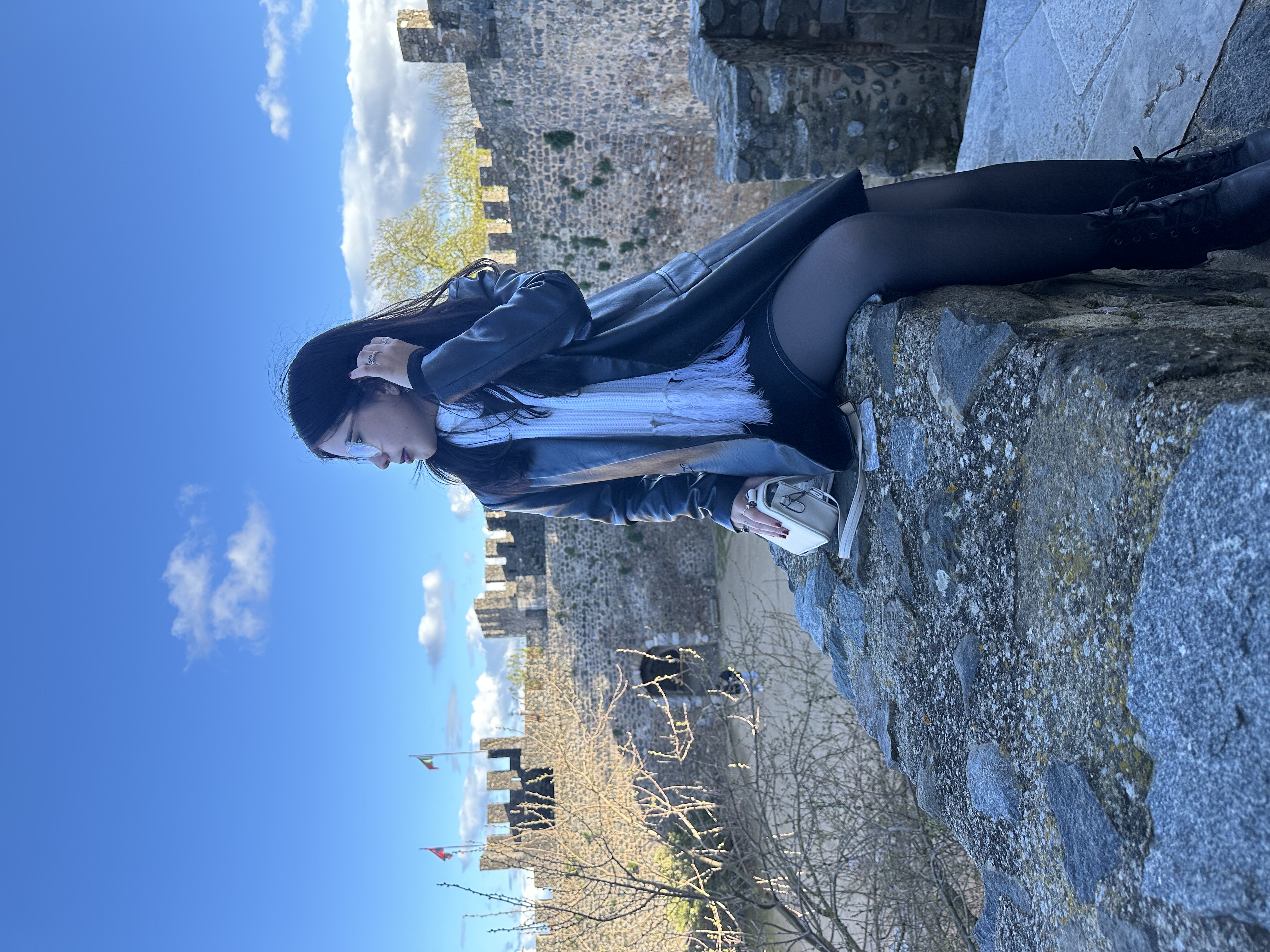 Ana Beatriz, do Câmpus Gaspar, em intercâmbio no IPBeja, em Portugal.