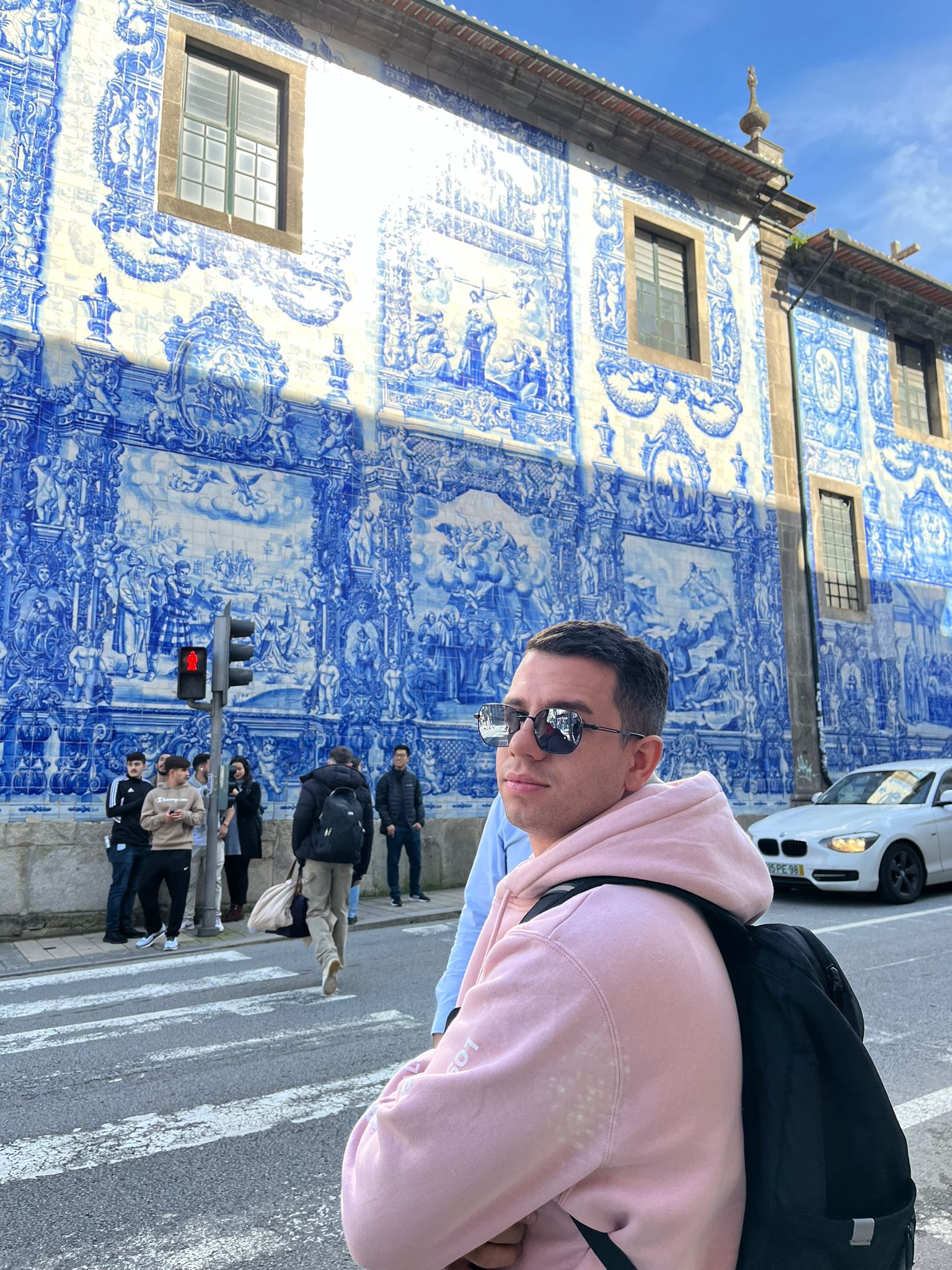 Danielo Saes, aluno do Campus Florianópolis, em intercâmbio no ISEP