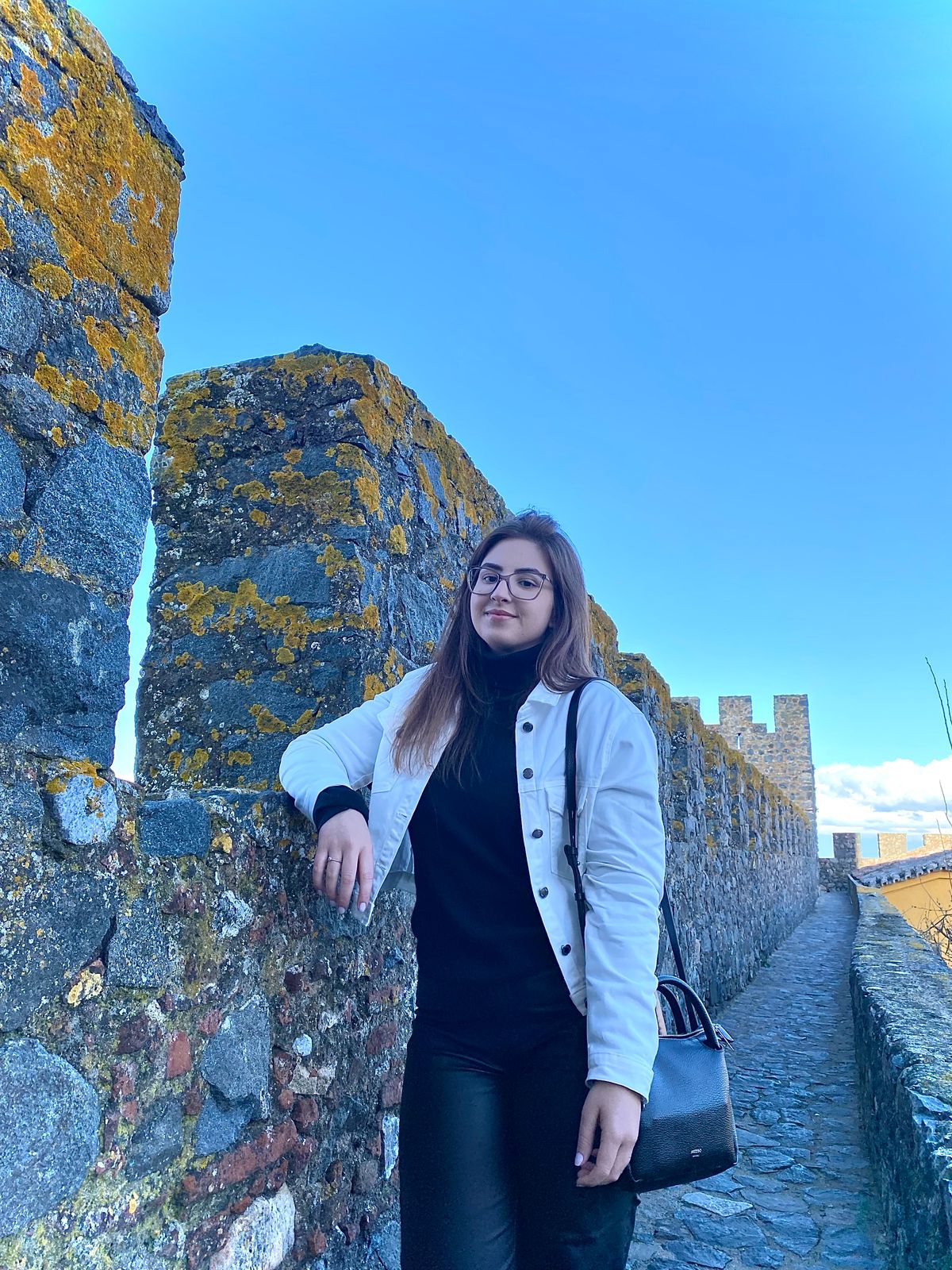 Maria Luiza Pereira, do Câmpus Urupema, em intercâmbio no IPBeja, em Portugal.